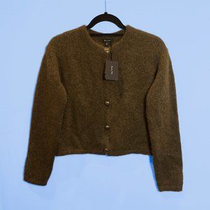 NWT Massimo Dutti Alpaca Blend Cardigan